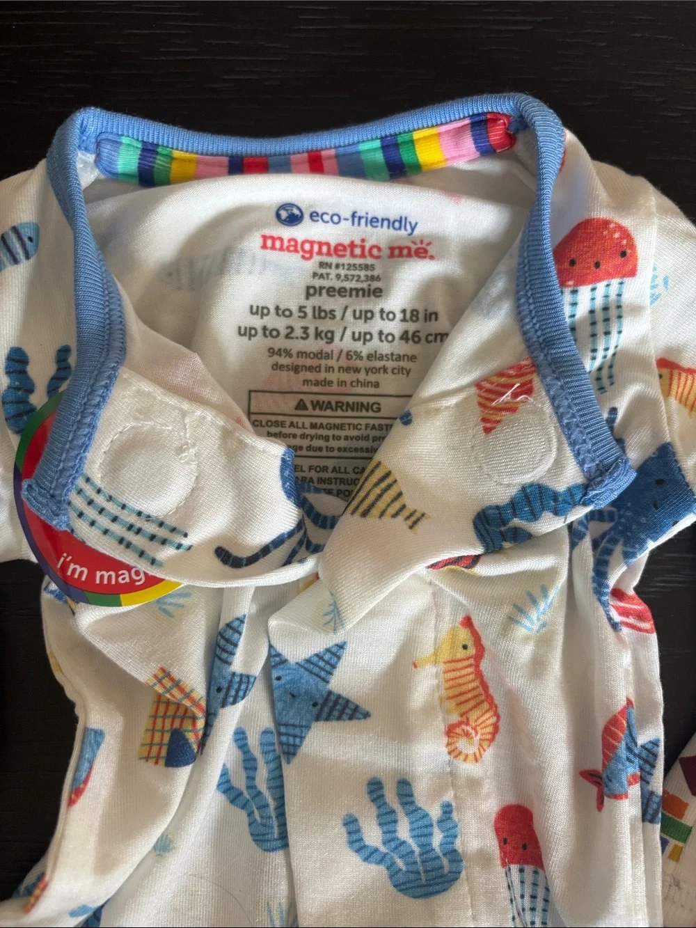 Magnetic Me Cotton Footie Pajamas